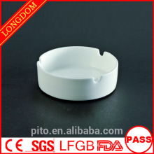 P&T ceramics factory porcelain white ashtray